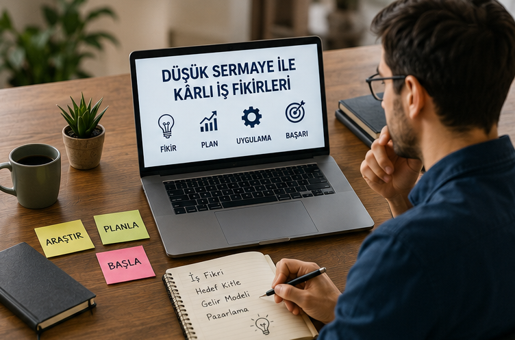 Düşük Sermaye ile Yapılabilecek 25 Karlı İş Fikri (2026 Rehberi)