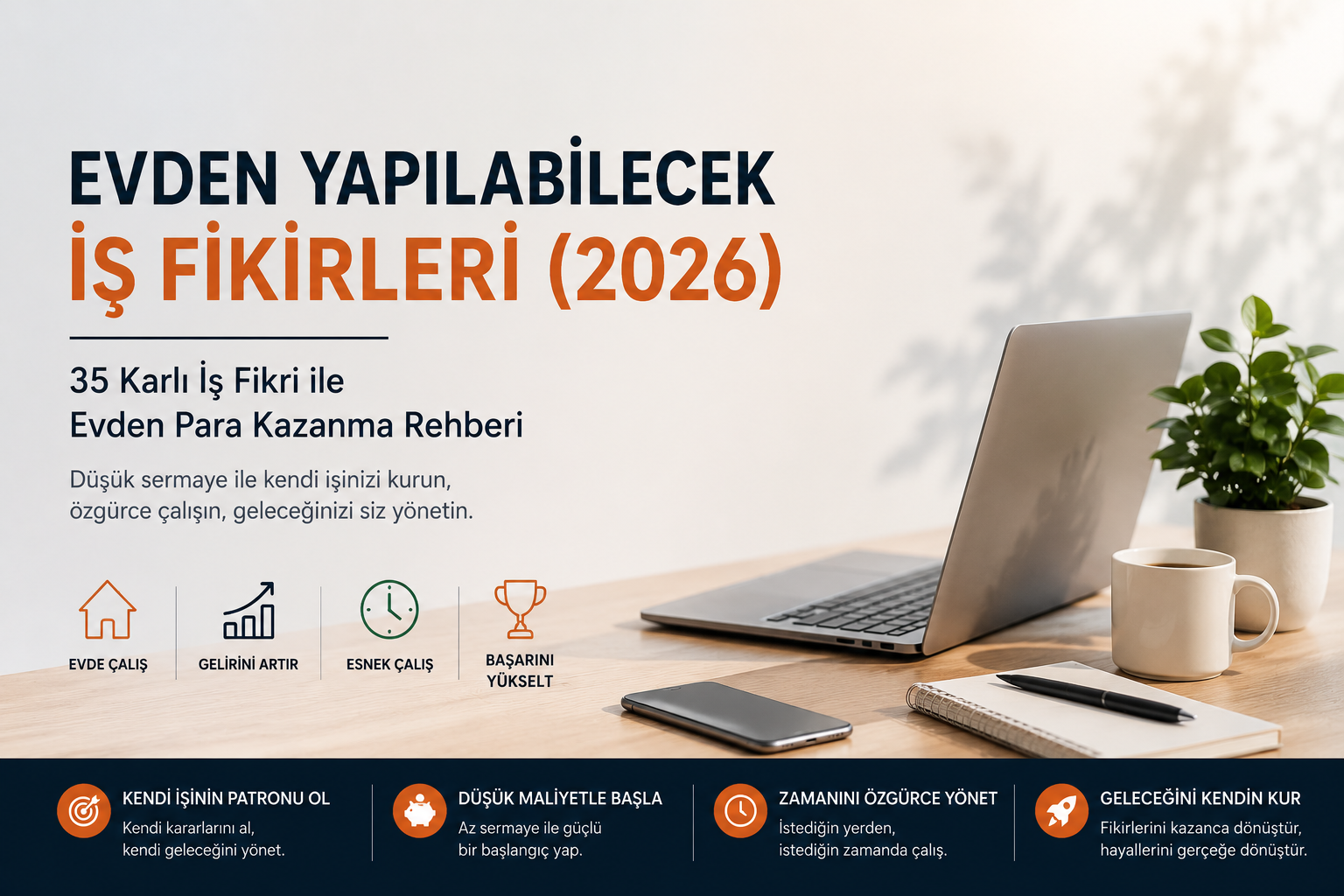 Evden Yapılabilecek İş Fikirleri (2026)