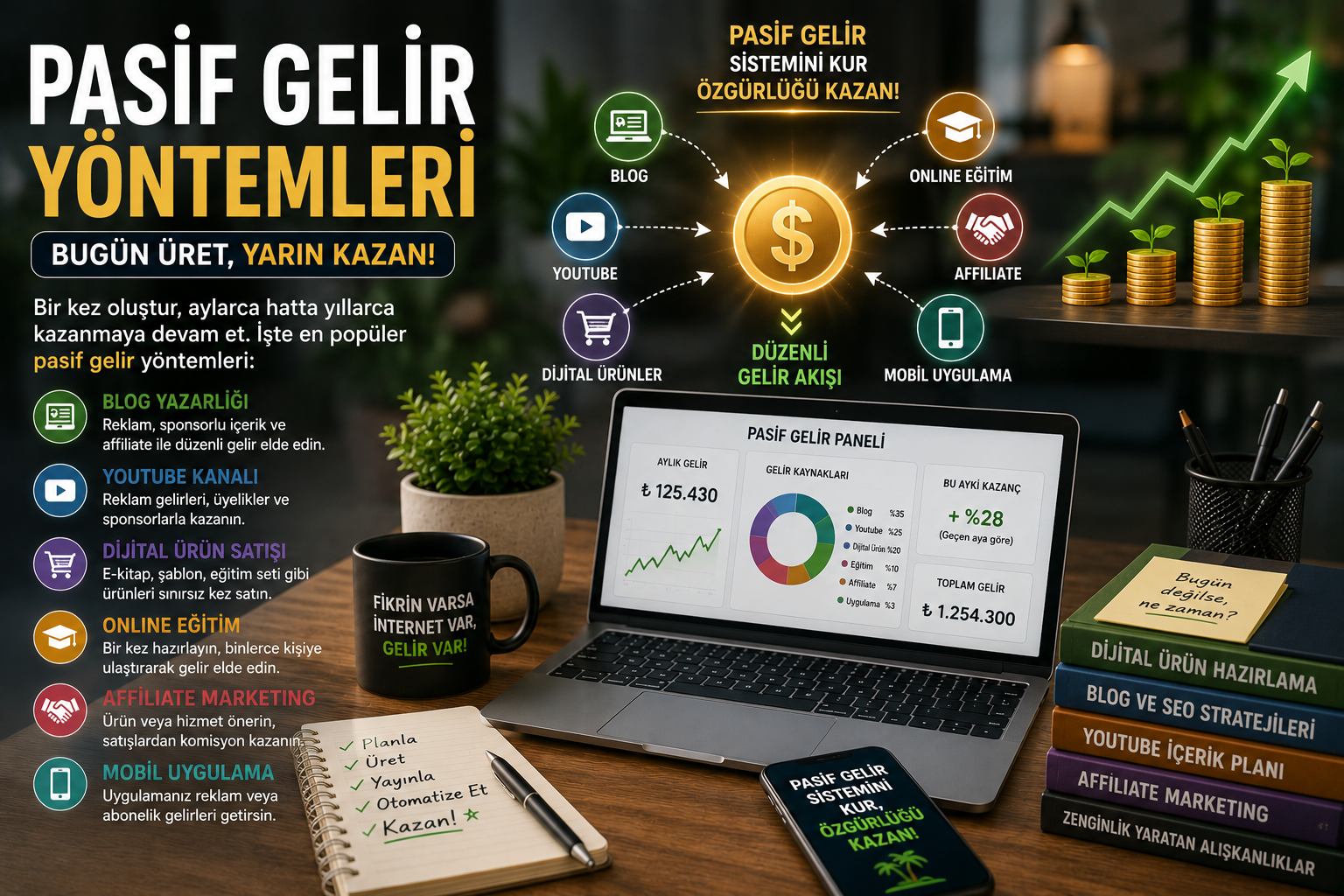 pasif gelir yontemleri