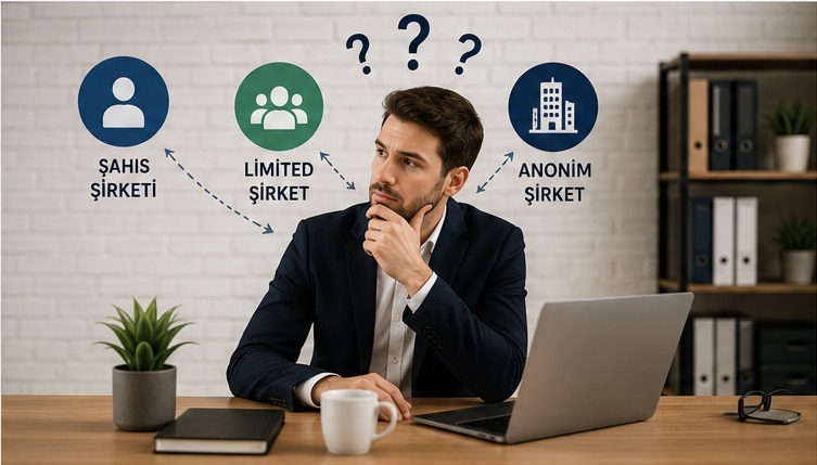 Şirket Türü Nasıl Seçilir? Şahıs, Limited ve Anonim Şirket Karşılaştırması (2026)